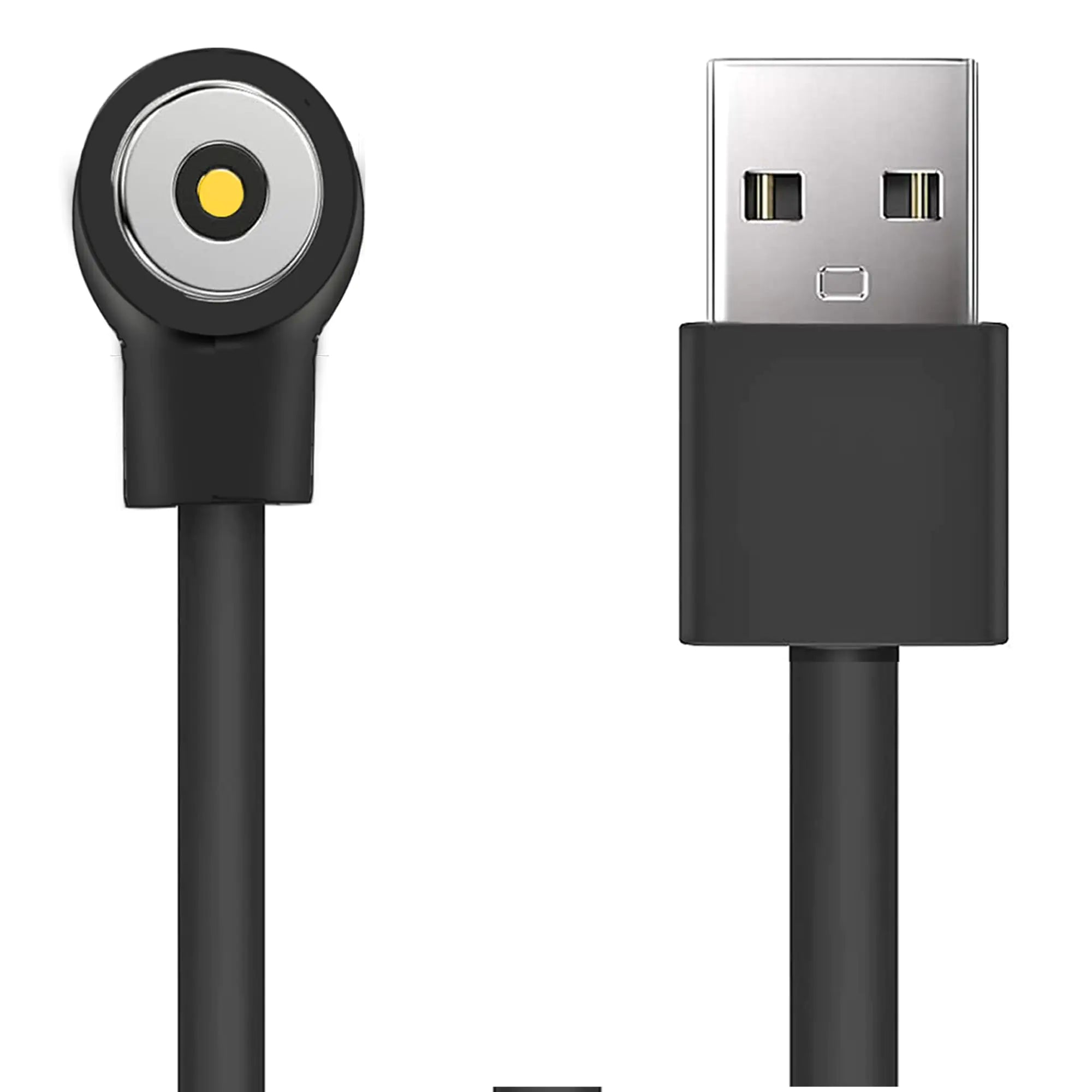 Smart Ring Charger Lamshaw Magnetic Replacement Charger Compatible with Smart Ring Smart Hand Fitness Ring Watch (Black)