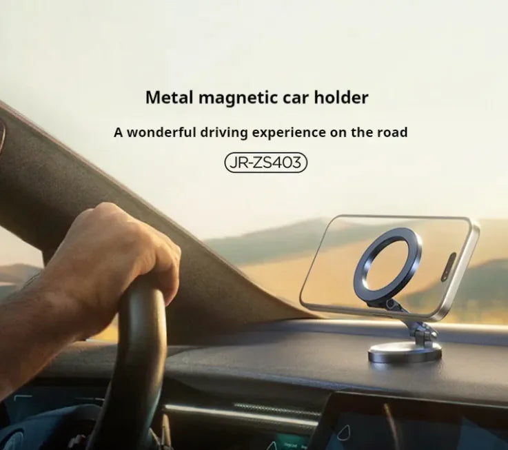 MagGrip Pro — Foldable Magnetic Car Phone Mount